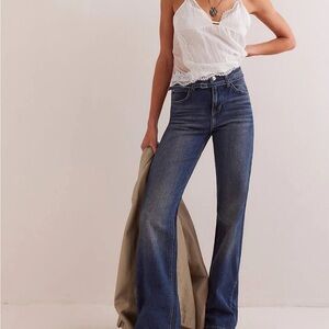 Free People We The Free Sabine Slim Straight Jeans